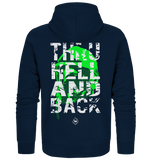 Thru hell and back - Grün - Organic Zipper