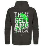 Thru hell and back - Grün - Organic Zipper