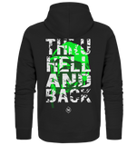 Thru hell and back - Grün - Organic Zipper