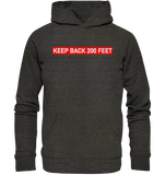 Keep Back/ Do not follow - Organic Hoodie