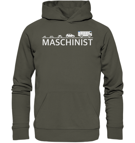 Maschinistenwissen - Organic Hoodie