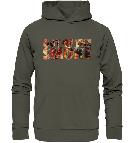 out of the smoke - Organic Hoodie